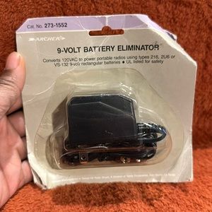 9 - Volt Battery Eliminator ( Archer )